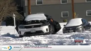Snow Cleanup Continues in Roanoke