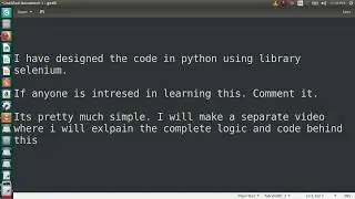 Webforms automatic filling using python - selenium script