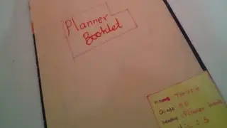 how to do a planner booklet 📚mass media link in description 👇