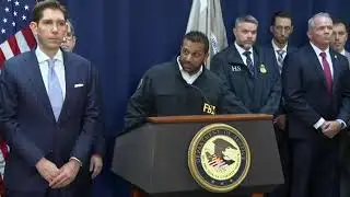 LIVE: FBI press conference on alleged illegal gambling operation