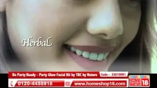Homeshop18.com - Be Party Ready - Party Glow Facial Kit by TBC by Nature