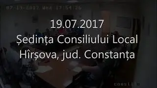 19 07 2017 Sedinta CL Hirsova