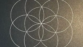 How to draw the Seed of Life