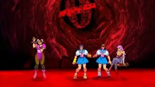 Marvel VS Capcom 2 - Chun-Li/Morrigan/Sakura - Expert Difficulty Playthrough
