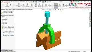 Solidworks Assembly Design : Project - 1 Design and Assembly of Pipe Vise