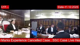 Final SSC 10 Marks Experience Cancelled Case  Live Hearing Today  Court Case...