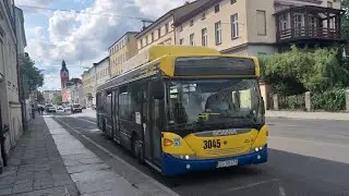 Scania CN310UB 4x2 EB CNG [#3045] MZK Słupsk 🎵ZF&Kickdown&Vmax&MOST🎵