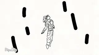 goku family vs vegeta family  animation (prototype 2 not done) #fighting #anime #animation