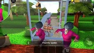 Scary Teacher 3D - troll Miss T multi clones with Nick and Tani funny pranks