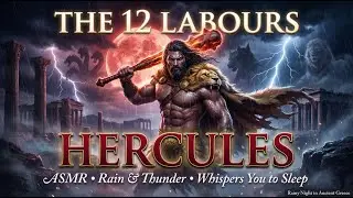 Hercules Was Never Told Like This | ASMR Rain & Thunder Greek Myth Sleep Story