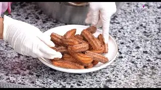 من أكتر الحلويات المكسيكية الخطيرة.. التشوروز المكسيكي النسخة الأجنبية من بلح الشام..اعرفوا المقادير