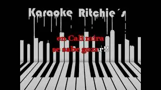 Tributo a la salsa colombiana 1 Alberto Barros Karaoke Ritchie´s
