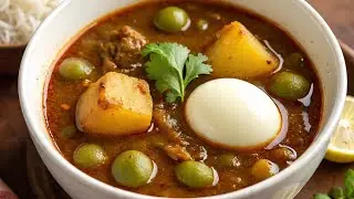 Alo Matar Andy ka  Salan Recipe: A Flavorful Pakistani Dish ,@yum-by-ar 