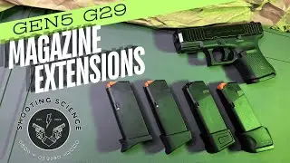Сравнение удлинителей магазина Glock G29 5-го поколения