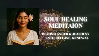 Soulful Healing Poem Meditation | 432Hz Crystal Bowls & Female Voice