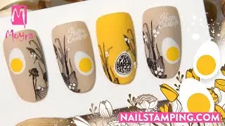 Easter nail art (nailstamping.com)