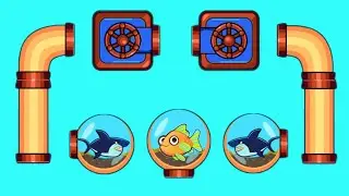 Pull the Pin&hellip; or Lose the Fish 🐠 | Crazy Puzzle Level Today! | save the fish / pull the pin 