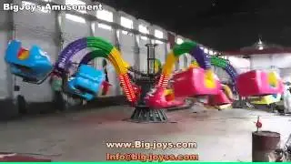 Customized Amusement Park 40 Seats Big Octopus Rides