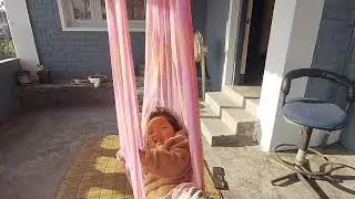 Ping kheal nea vanerw Saadiko ping banai deako ani ping kheldai xori chai#sortvideo#familylove  