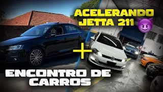 JETTA 2.0 TURBO STOCK ACELERANDO FORTE!! 🔥🔥 MAIS ENCONTRO DE CARROS TUNING