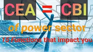 Central Electricity Authority (CEA) 👌Fifteen Functions 🙌