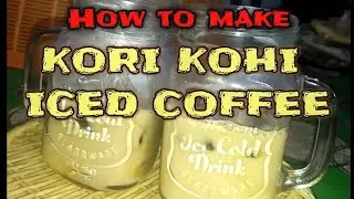 HOW TO MAKE KORI KOHI ICED COFFEE | EASY ICED COFFEE RECIPE | BAEDOGZ