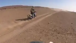 Yamaha tenere 700 fast desert riding