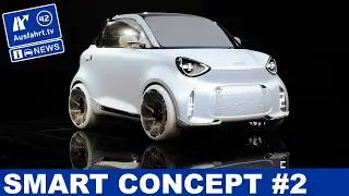 smart concept 2 - The smart fortwo Electric successor: 300 km range? 10-80% charging in 20 minutes?
