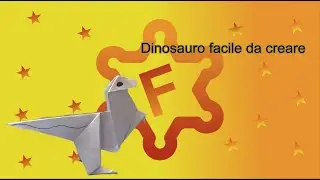 Come creare un dinosauro - origami