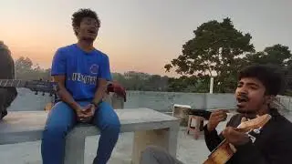 Obosthan guitar+ ukulele cover।