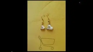 Cercei, bijuterii accesorii, handmade, model palarie dama