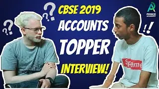 CBSE Accounts 2019 Topper Interview | Boards 2020