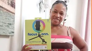 настольная кольцевая лампа focus onn