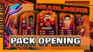 WE PACKED A HEADLINER! FIFA 21 HEADLINERS PACK OPENING! LEAGUE SBC PACKS! FIFA 21 PACK OPENING