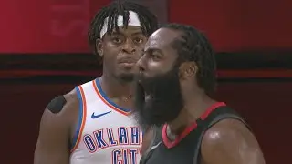 James Harden Clutch Block Game 7 vs Thunder! 2020 NBA Playoffs