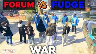 WAR - FORUM BOYZ VS FUDGE BOYZ | Gta 5 HTRP 5.0 HIGHLIGHTS #htrp #htrplive #gtarp