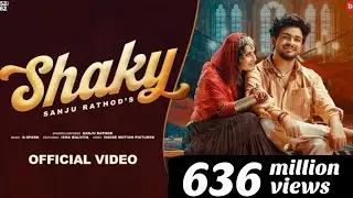Shaky (Official #Video) Sanju RathodFt. Isha Malviya G-Spark New#Marathi Songs 2025 270Days Income