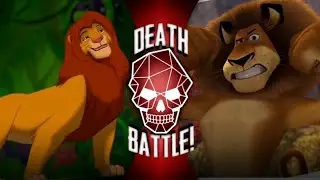 Death Battle Fan Made Trailer Simba Vs Alex The Lion (The Lion King Vs Madagascar)