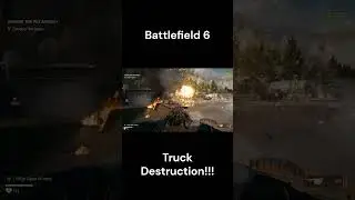Battlefield 6 Campaign Truck Destruction #battlefield6  #battlefieldbuddies