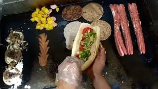 POV Cooking HOT BURGER fast foods that You must try it
