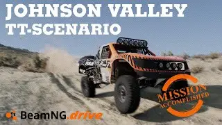 BeamNG.drive - Johnson Valley - Scenario - Time Trial