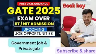 Gate 2025 Exam Best Career option/M.tech vs Psu/ Government job vs Private job #iitian #viral #gate