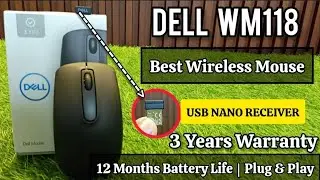 Best Wireless Mouse for Home & Office? 😲 | Dell WM118 Honest Review (Hindi)