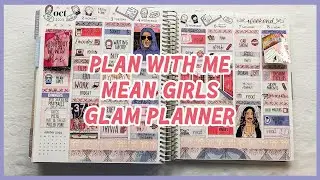 PLANMAS DAY 5: Plan with Me | Mean Girls (Glam Planner)