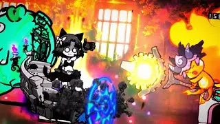 The Battle Cats - Floor 47 ft Bazibastra (Infernal Tower) Bazibastra Cheese