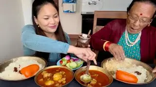 LOCAL MUTTON SOUP,KAILE KO TIMUR KO ACHAR KHANA😱@gurungfamily4715 