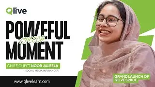Noor Jaleela Speak at Qlive Space Launch | Kerala's First Personalized Learning Revolution | Qlive