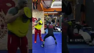 Padwork boxing drills punch shields algorithm mittwork boxing footwork