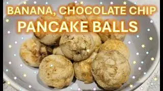 Banana Chocolate Pancake Balls