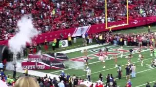 Atlanta Falcons 50 Season opening game intro